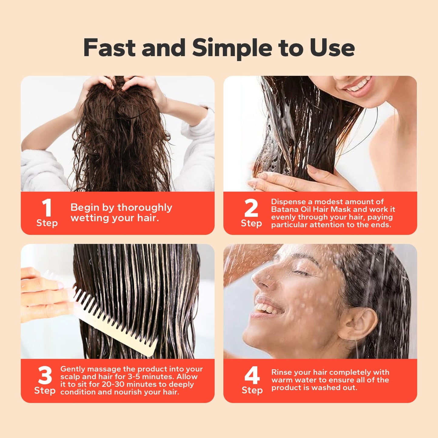 Berlix Raw Batana Oil for Hair Growth (4.23 oz), Pure and Natural, Unrefined 100% Raw Batana Oil Paste to Repair, Strengthen, Regrow & Nourish Damaged Hair for Men & Women