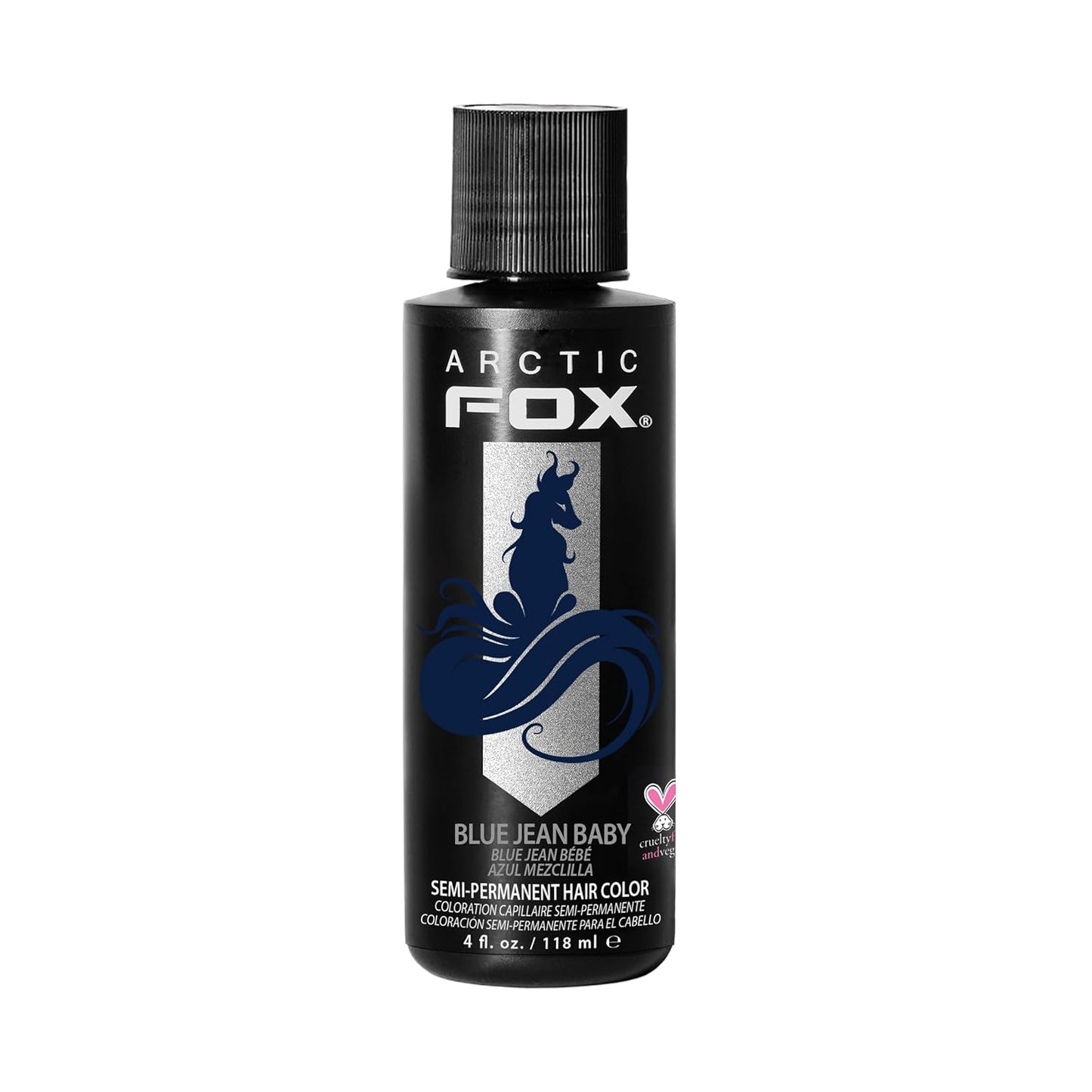 Arctic Fox Semi-Permanent Hair Dye - Vibrant Purple AF Color | Vegan, Ammonia-Free, 4 Fl Oz