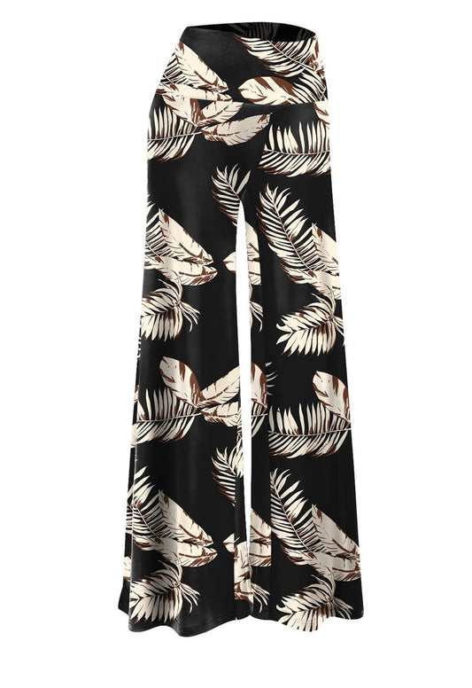 Arolina Palazzo Pants for Women Wide Leg Flowy Pants Casual Comfy High Waist Summer Pants