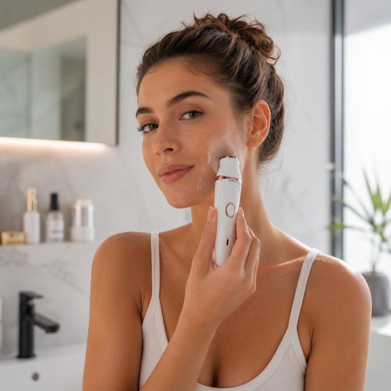 7-in-1 Electric Razors for Women,Bikini Trimmer for Women, Waterproof & USB Rechargeable with Body Hair Trimmer,Eyebrow Trimmer, Nose Hair Clipper,Callus Remover &Facial Cleansing Brush,Gifts for Lady