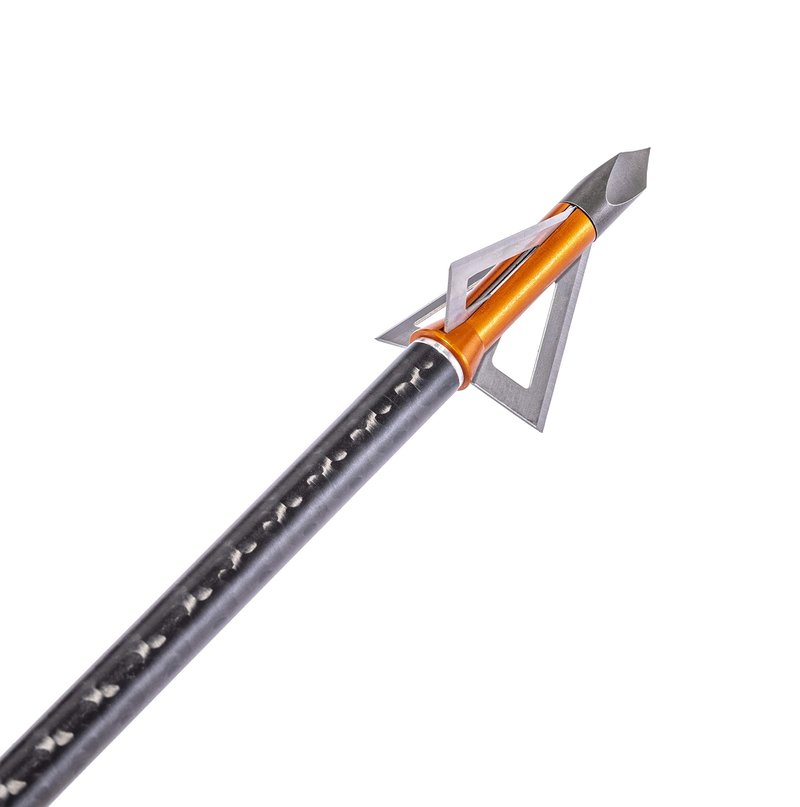 Muzzy Bowhunting 3 Blade Archery Arrow Crossbow Broadhead 100 or 125 Grain - 6 Count(Pack of 1)