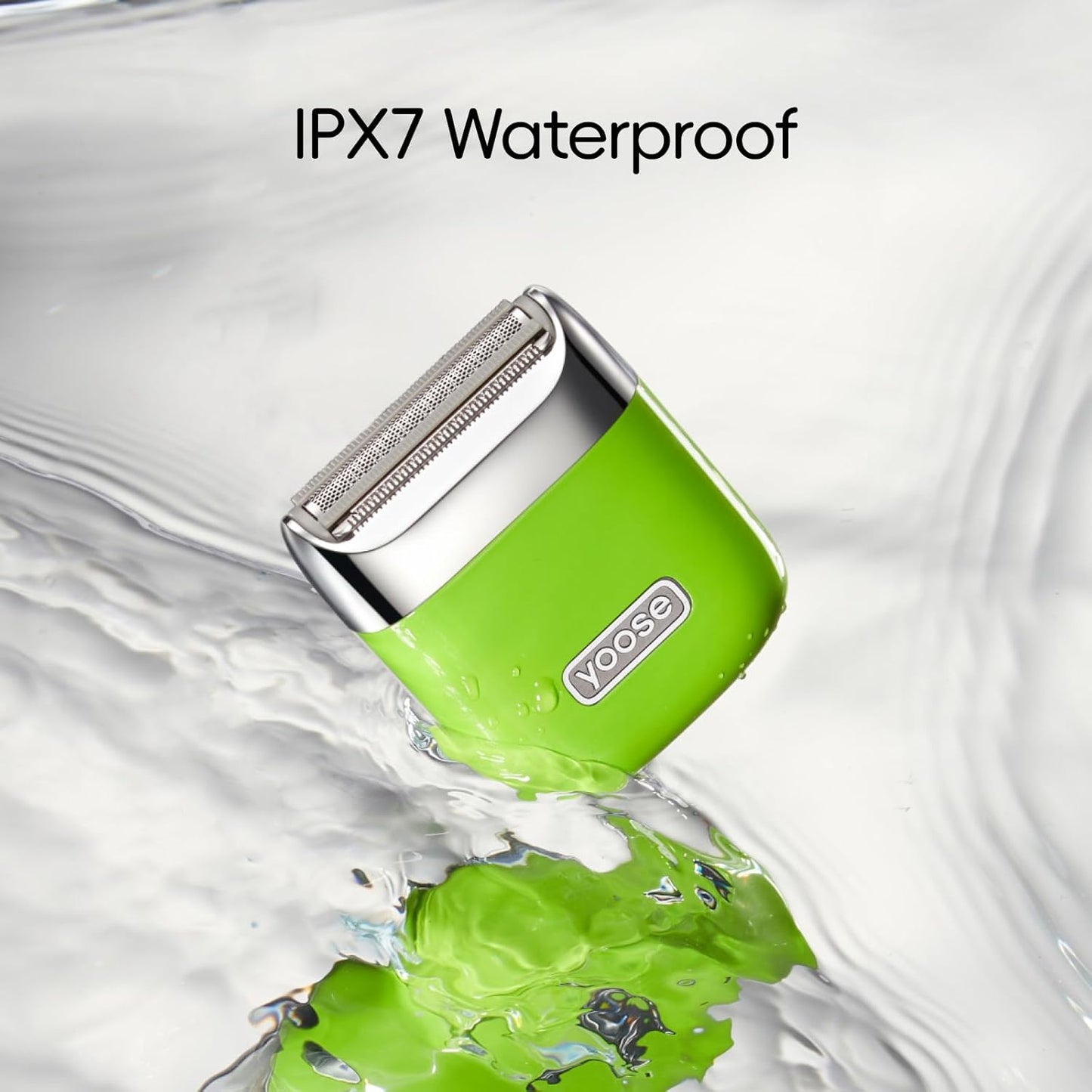 Electric Razors for Women - IPX7 Waterproof Bikini Trimmer | Portable USB-C, Multi Shaving Modes, Porcelain White