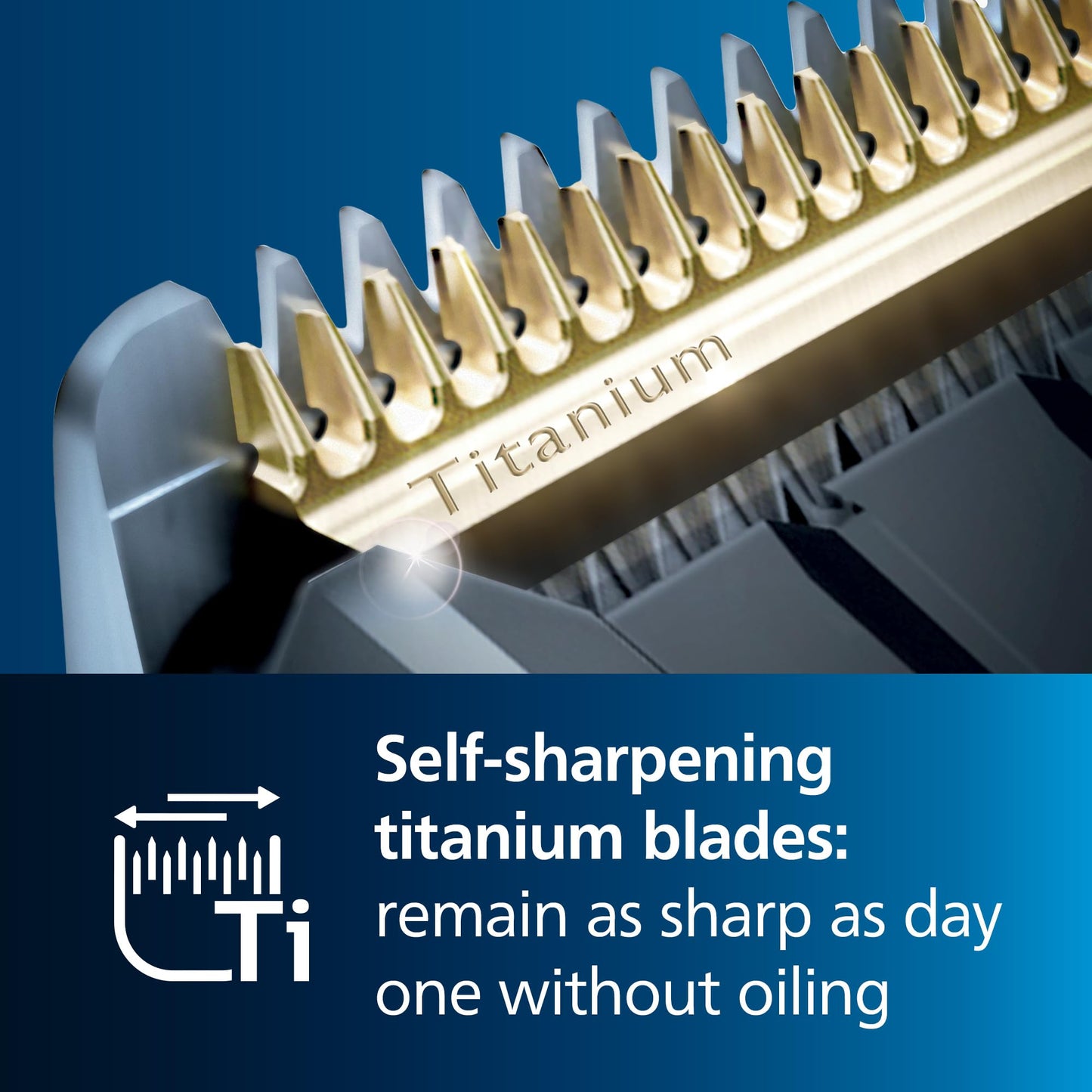 Norelco Philips Hair Clipper 9000 Series, Hair Trimmer, Auto Turbo, Dual Cut Technology, Motorized Combs, 400 Length Settings, 120 Min. Runtime, Zero Maintenance, Model HC9450/40