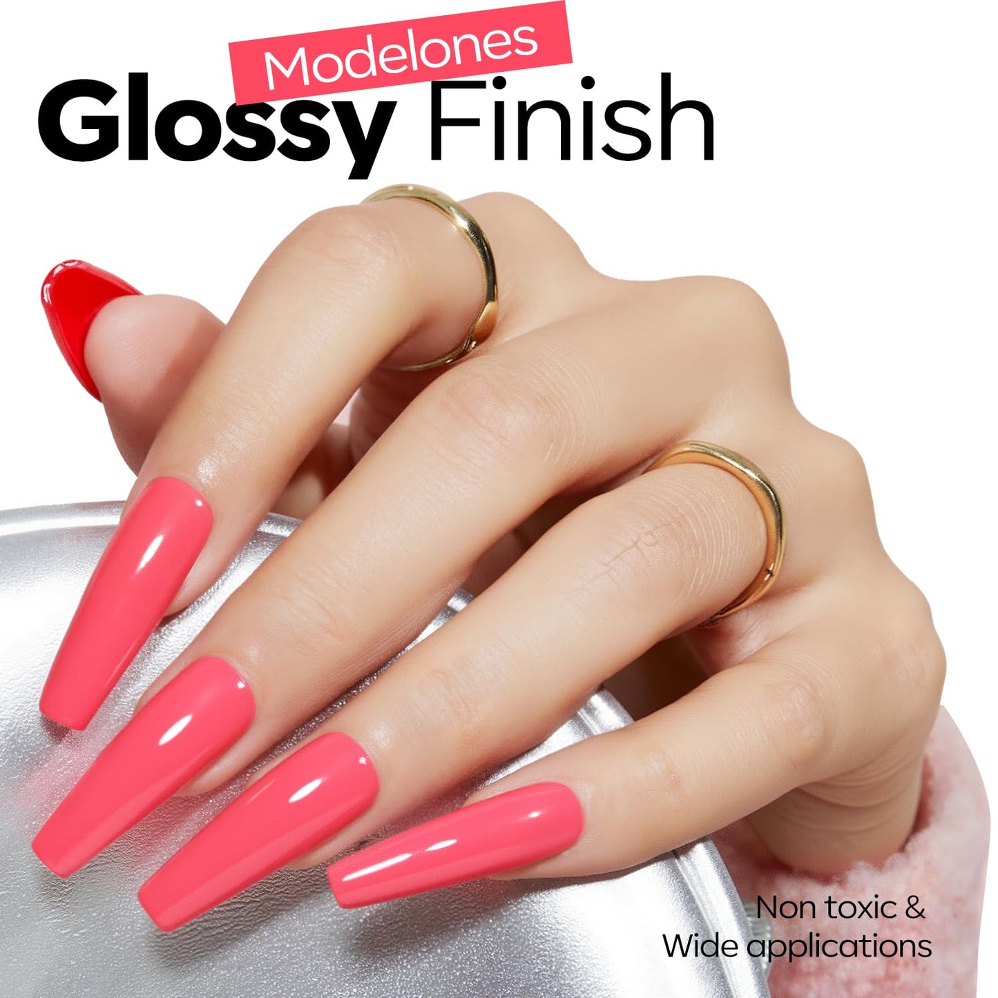 Raspberry Pink Gel Nail Polish - Vibrant Fluorescent Soak Off for DIY Nail Art | 15ML