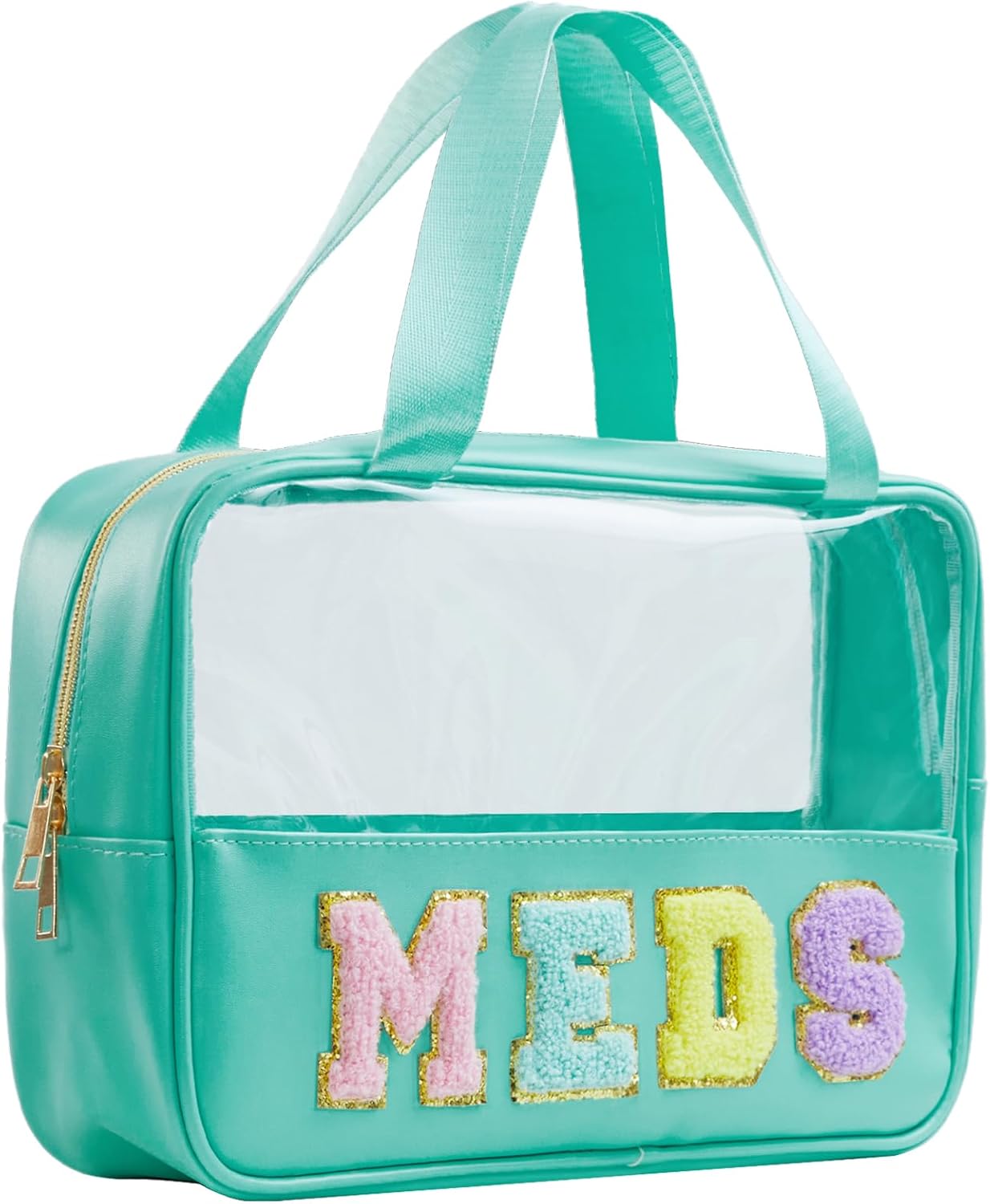 Ballet Bag - Preppy Chenille Letter Makeup Organizer | Waterproof Storage Case for Girls 4-6