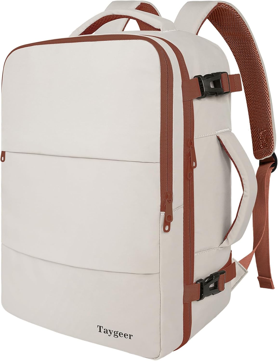 Travel Backpack for Women - TSA-Approved 15.6" Laptop Bag with Water Bottle Pocket & Shoe Pouch | Pink Casual Daypack for Business & Hiking