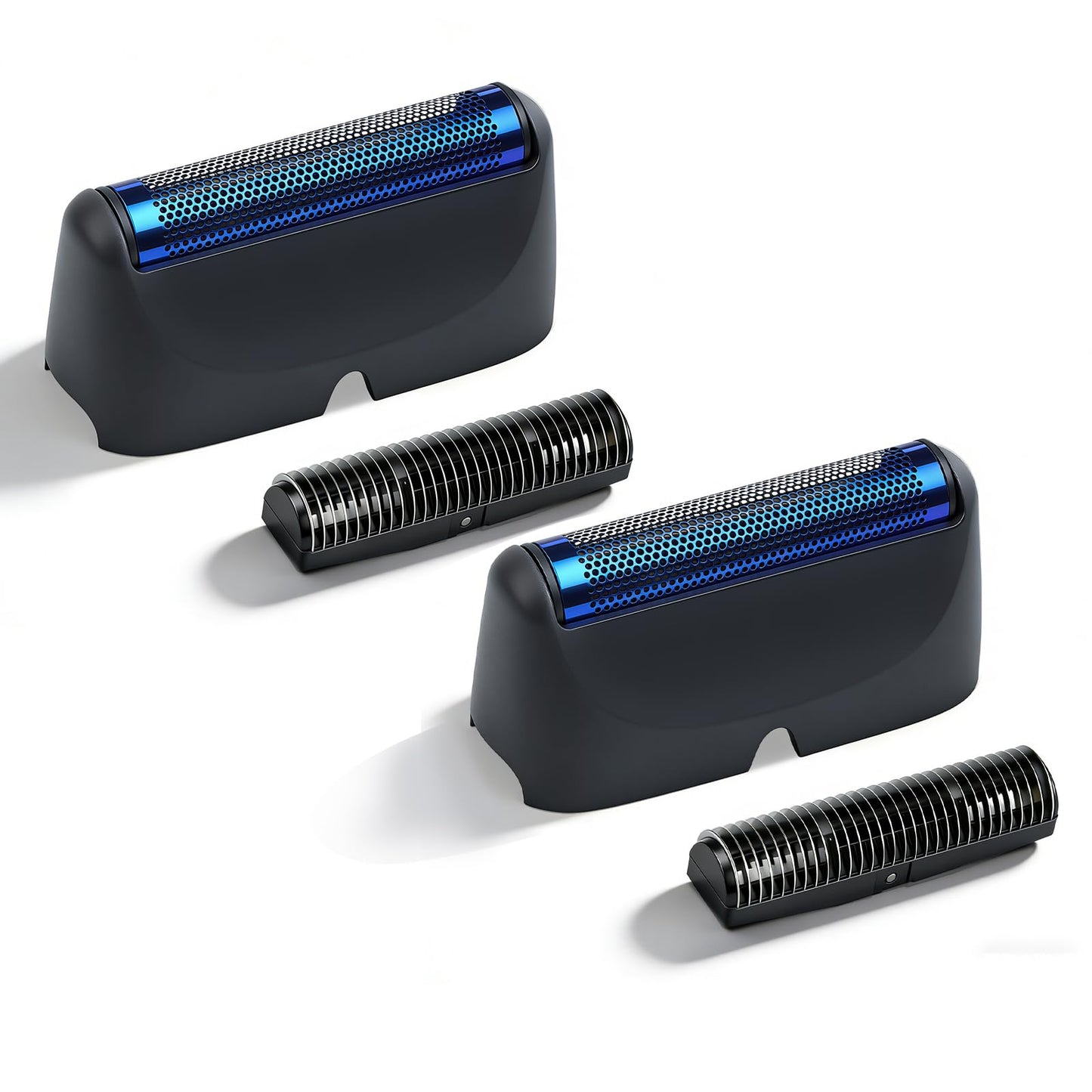 Shaver Replacement Foil and Cutter,Compatible with BaBylissPRO UVFOlL Single Replacement Foil with Cutter-Black-2pcs