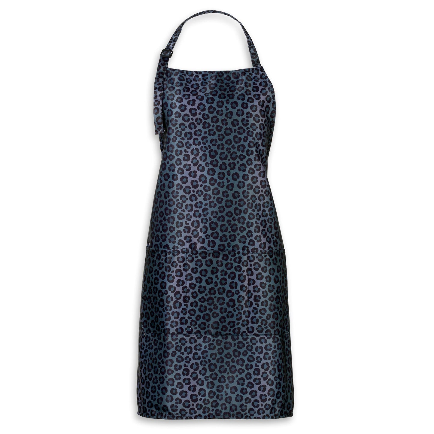 Plum Hill Animal Print Cosmetology Apron for Hair Stylist, Nail Tech, Esthetician, Hairdresser Apron with Pockets