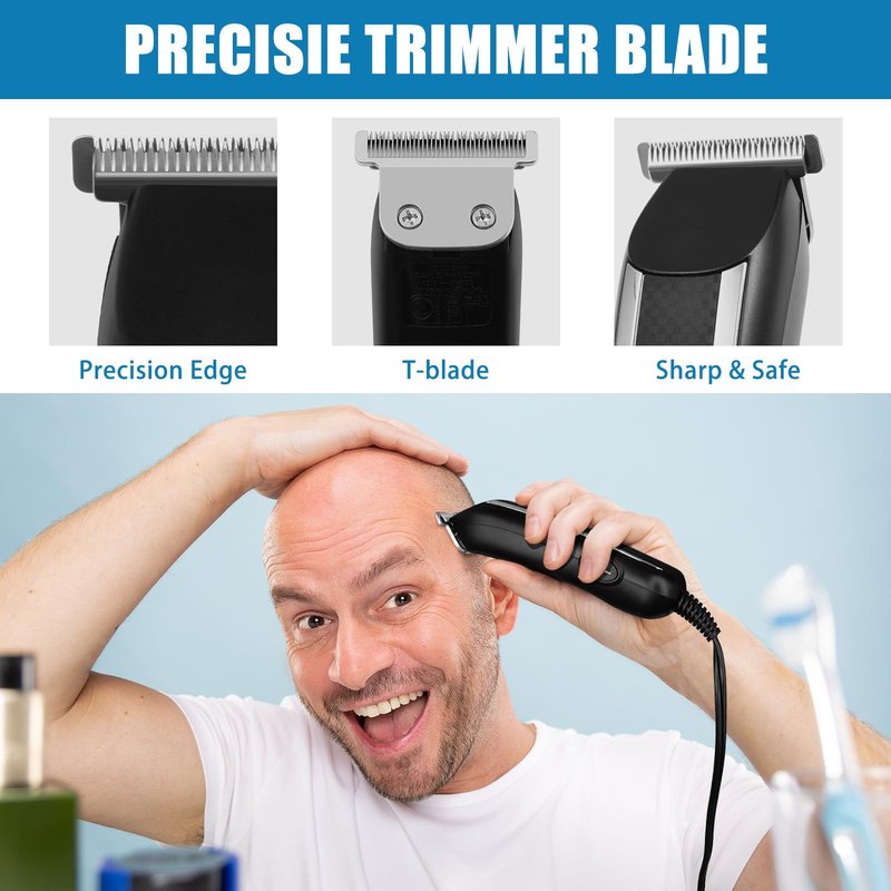 2 Pack 02144 Replacement Detachable T Blade Compatible with Wahl Trimmers 9864/9864SS/9686/9818A/9854L/9876L/9854 /WSS3L/SS2L etc - Japanese Stainless Steel 40mm Replacement Trimmer Blade #02144