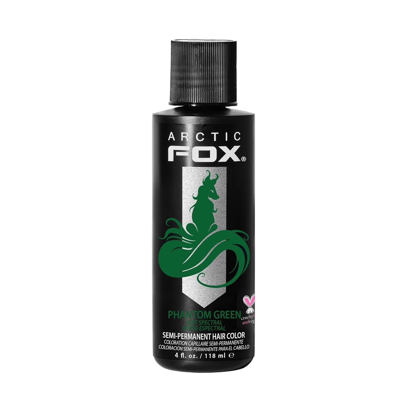 Arctic Fox Semi-Permanent Hair Dye - Vibrant Purple AF Color | Vegan, Ammonia-Free, 4 Fl Oz