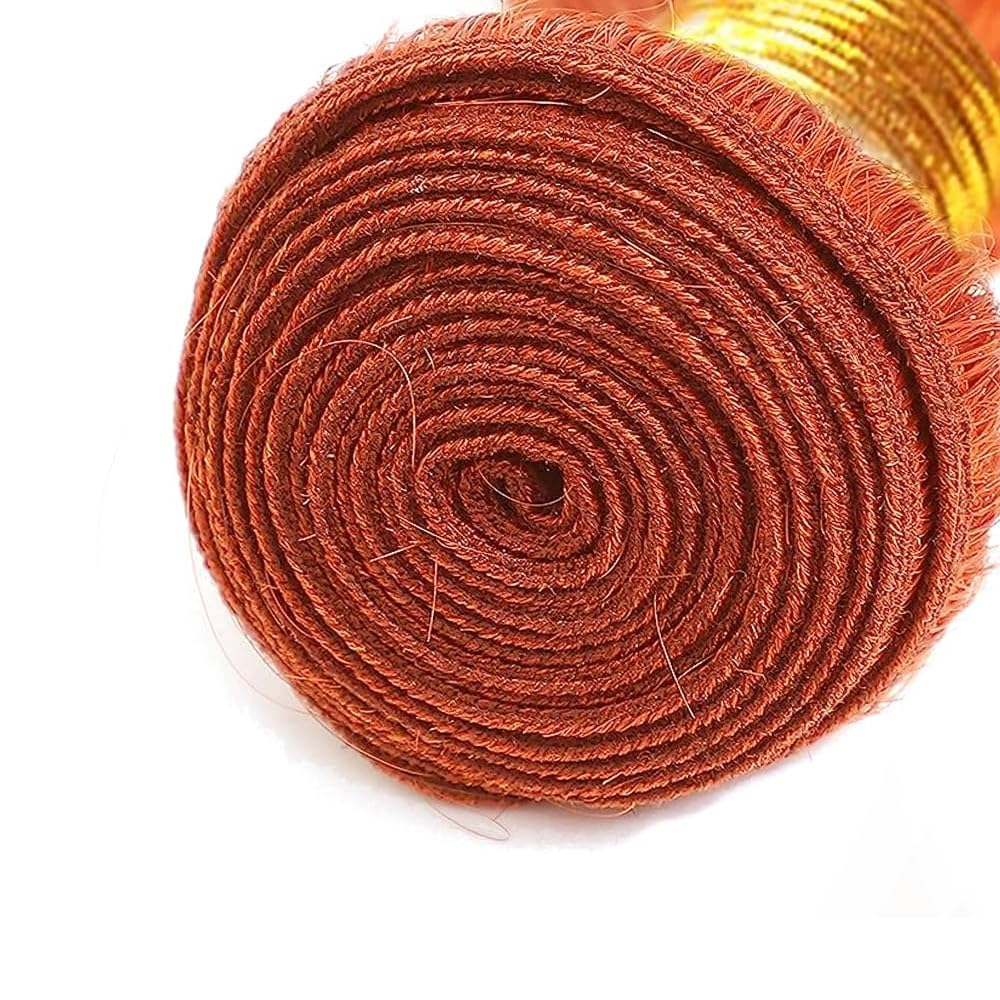 Color 350 Bundles Human Hair Ginger Deep Curly Bundles 24 24 24 inch Double Weft Brazilian Virgin Orange Deep Curly Wet and Wavy Human Hair Extensions