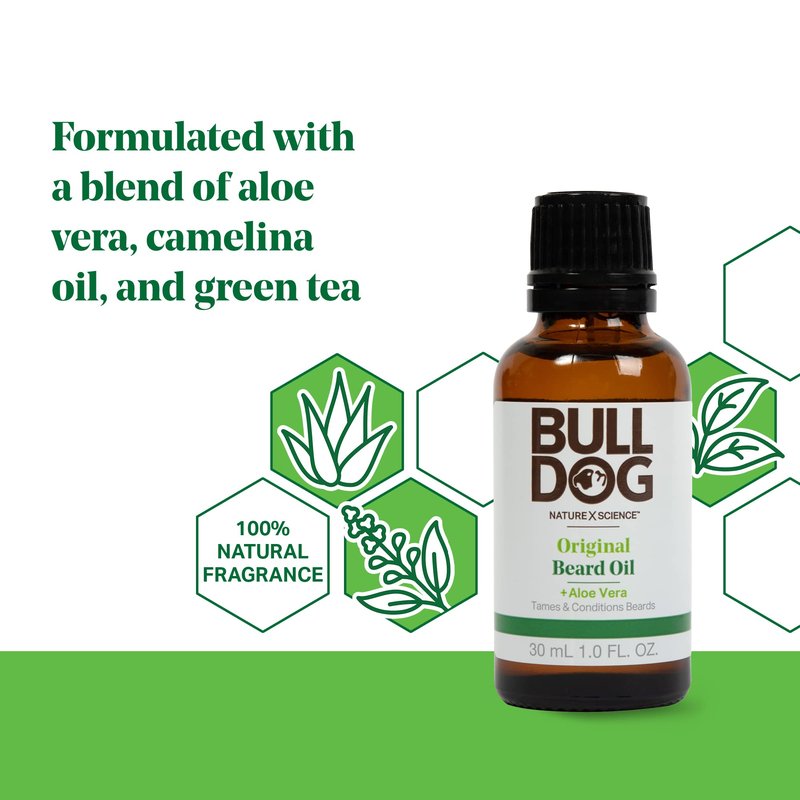 Generic Bull.dog Oil Beard Original 1 fl oz Pack of 6, White