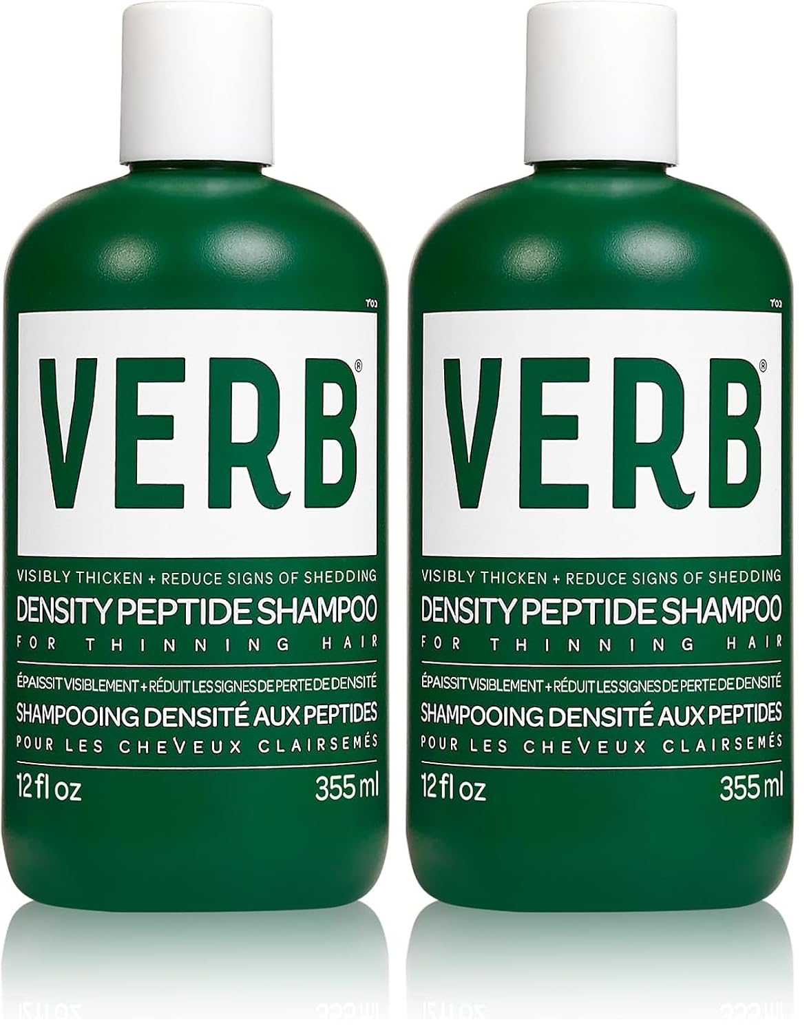 VERB Density Peptide Shampoo - Thicken Hair & Reduce Shedding | Moisturizing Formula for Fine Hair