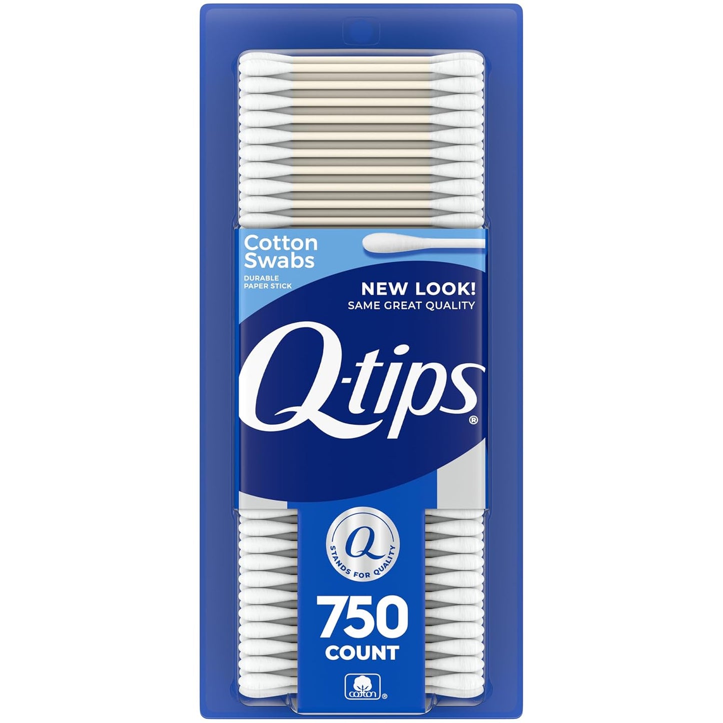 Q-tips Cotton Swabs - 100% Cotton Hygiene & Beauty Care | 750 Count