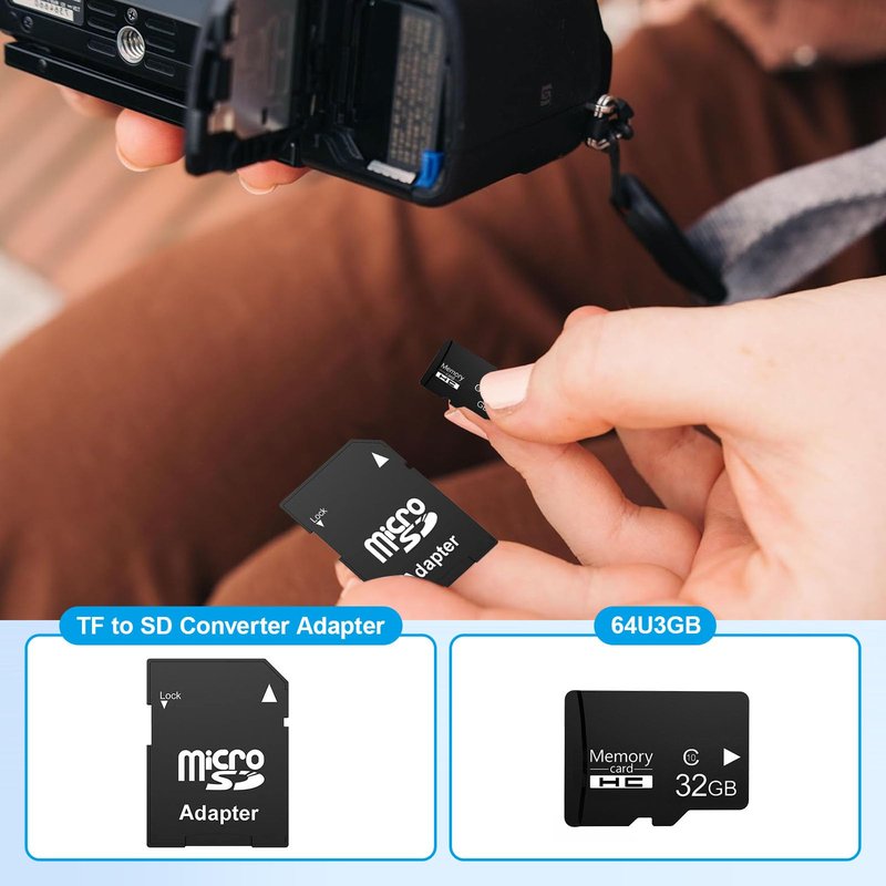 Micro SD Card 256MB(0.25GB), Bulk Low Capacity Memory Card with SD Adapter, for MP3 Players, Old Phones, Small Files Only - Not for Camera/Dashcam/GB Devices