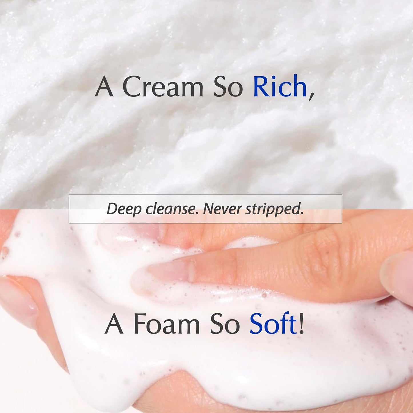 MSM Sulfur Deep Pore Cleanser - Gentle Low pH Face Wash for Sensitive Skin | Pore Reset Formula