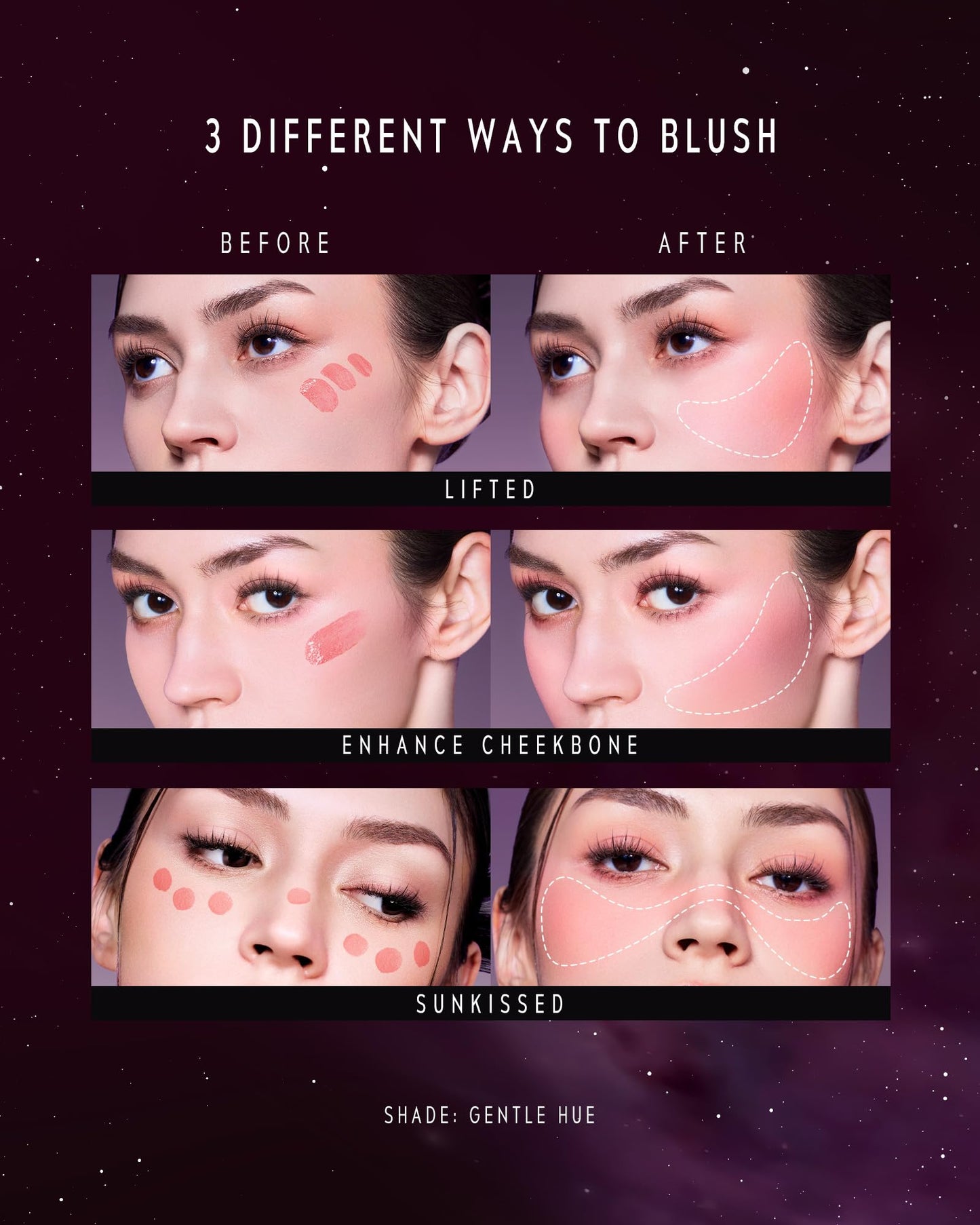 TIMEPHORIA Liquid Blush Makeup for Cheeks, Natural Matte Finish, Blush Tint Stick, Multi-Use, Long-Lasting Lip & Cheek Makeup, Lightweight