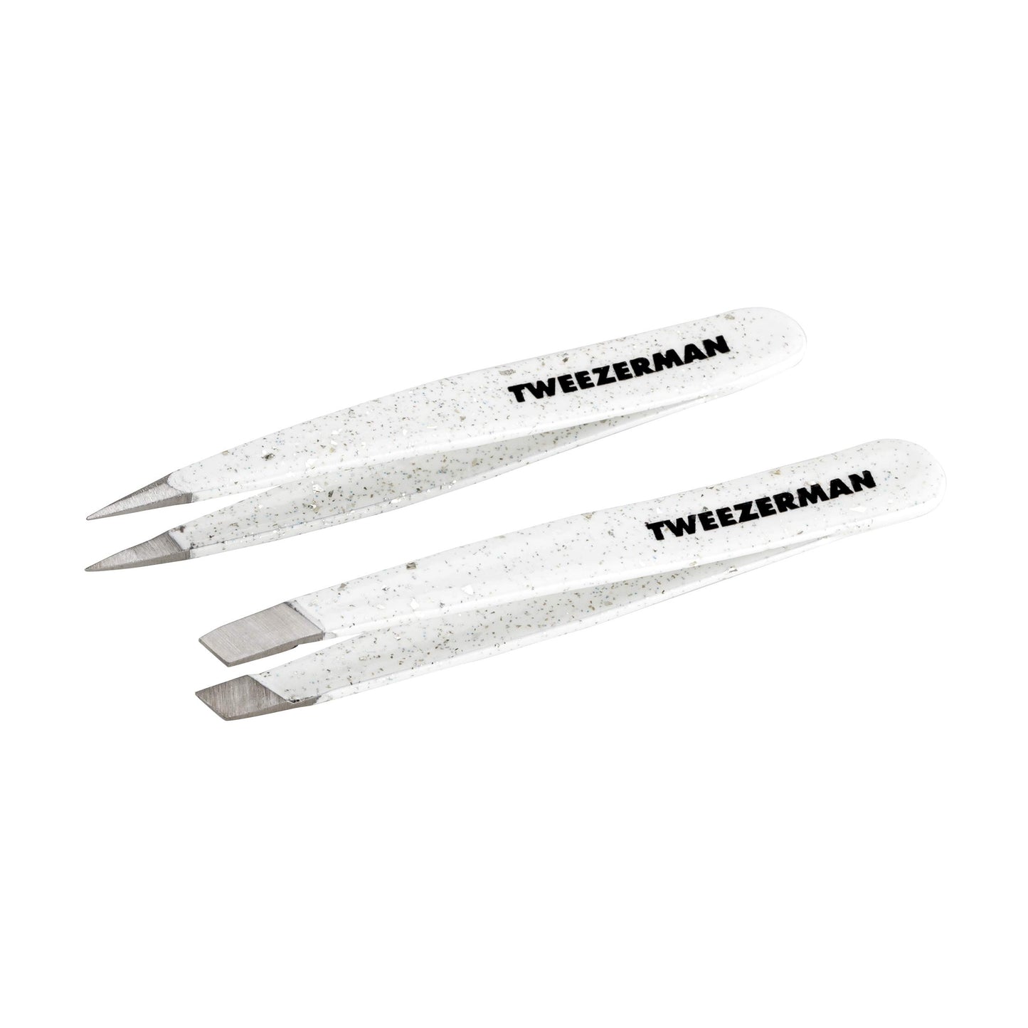 Tweezerman Winter Wonderland Micro Mini Slant & Point Tweezer Set