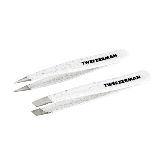 Tweezerman Winter Wonderland Micro Mini Slant & Point Tweezer Set