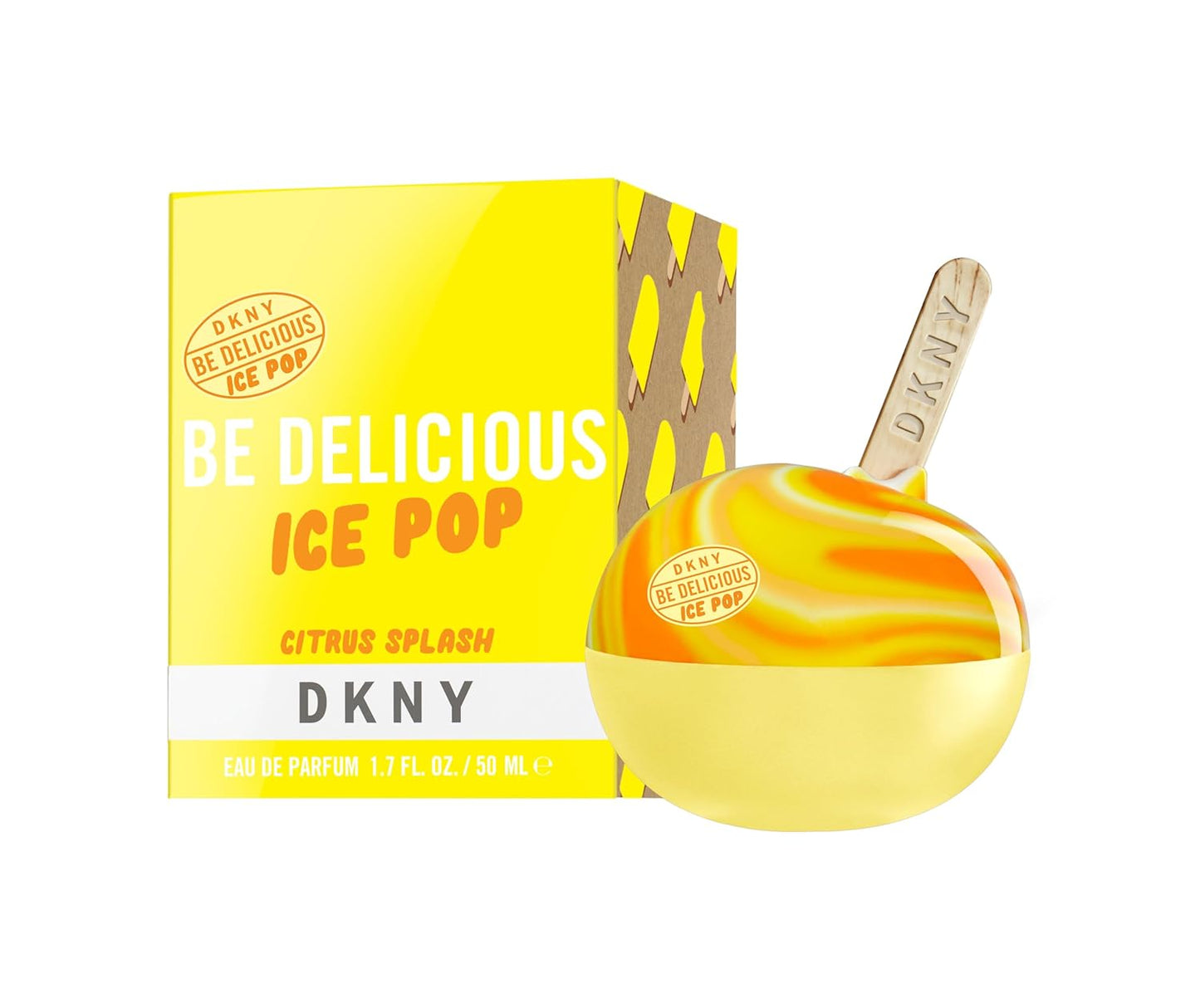 Be Delicious Ice Pop Eau de Parfum for Women - Refreshing Citrus Splash, 1.7 Fl. Oz.