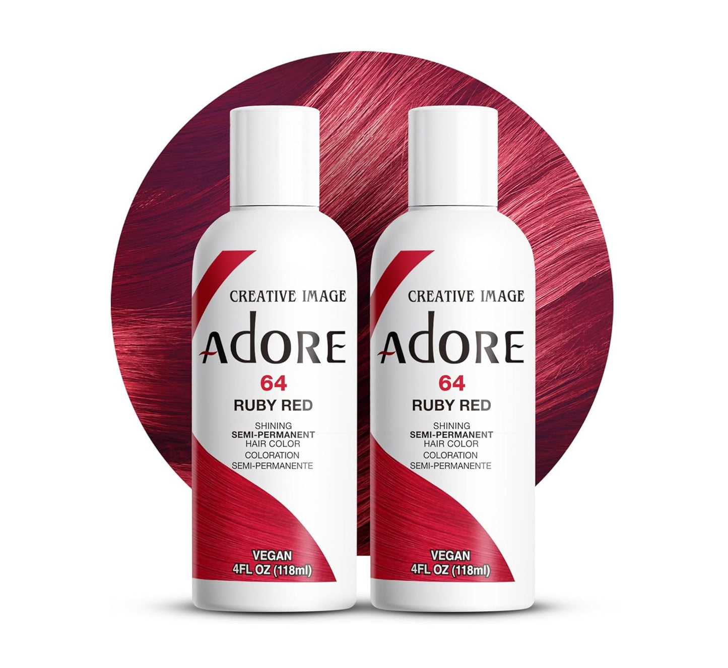 Adore Semi Permanent Hair Color - Mystic Grey | Vegan, Ammonia-Free Hair Dye | 4 Fl Oz