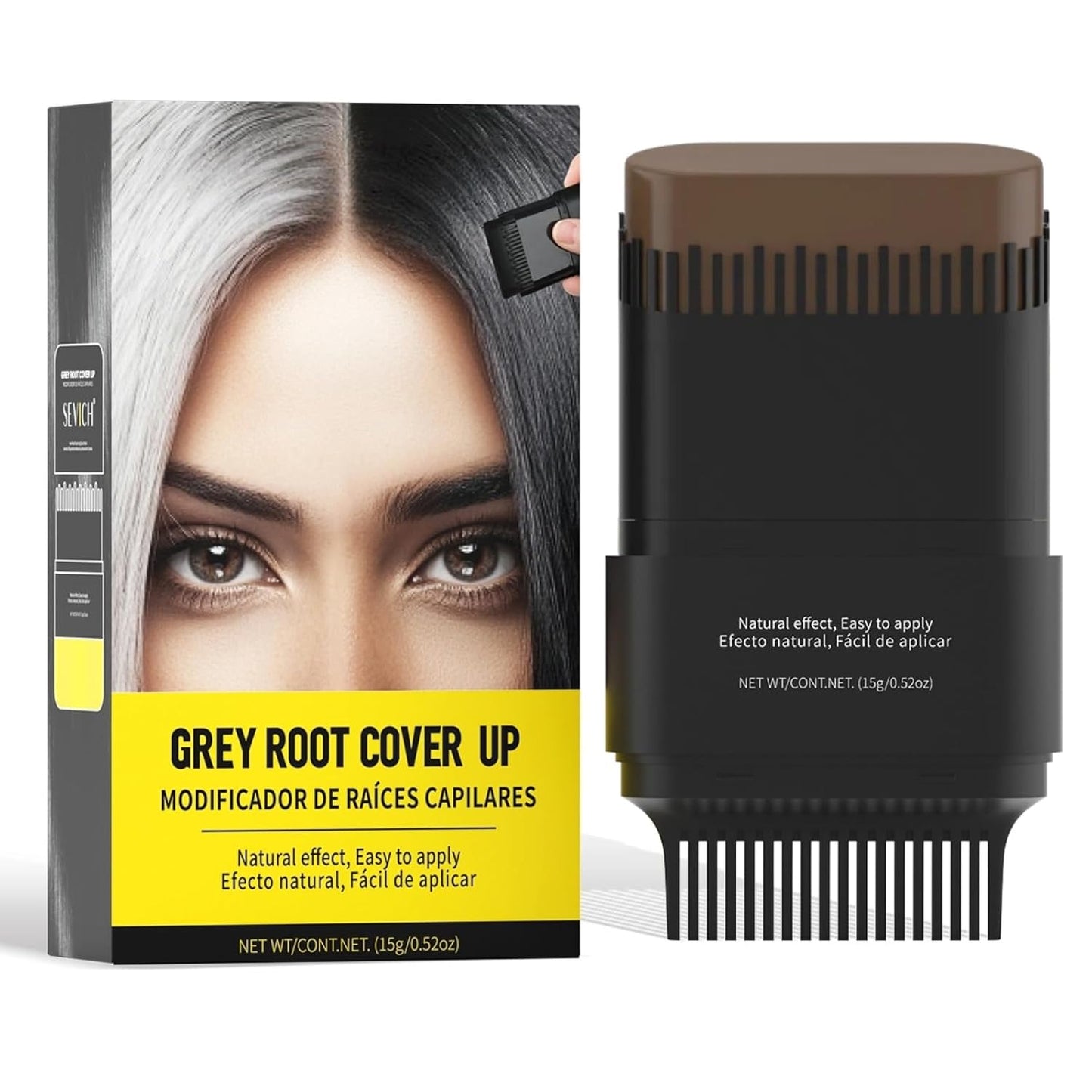 Root Touch Up Dark Brown - Quick Stick Instant Concealer for Roots & Grays | Easy Application