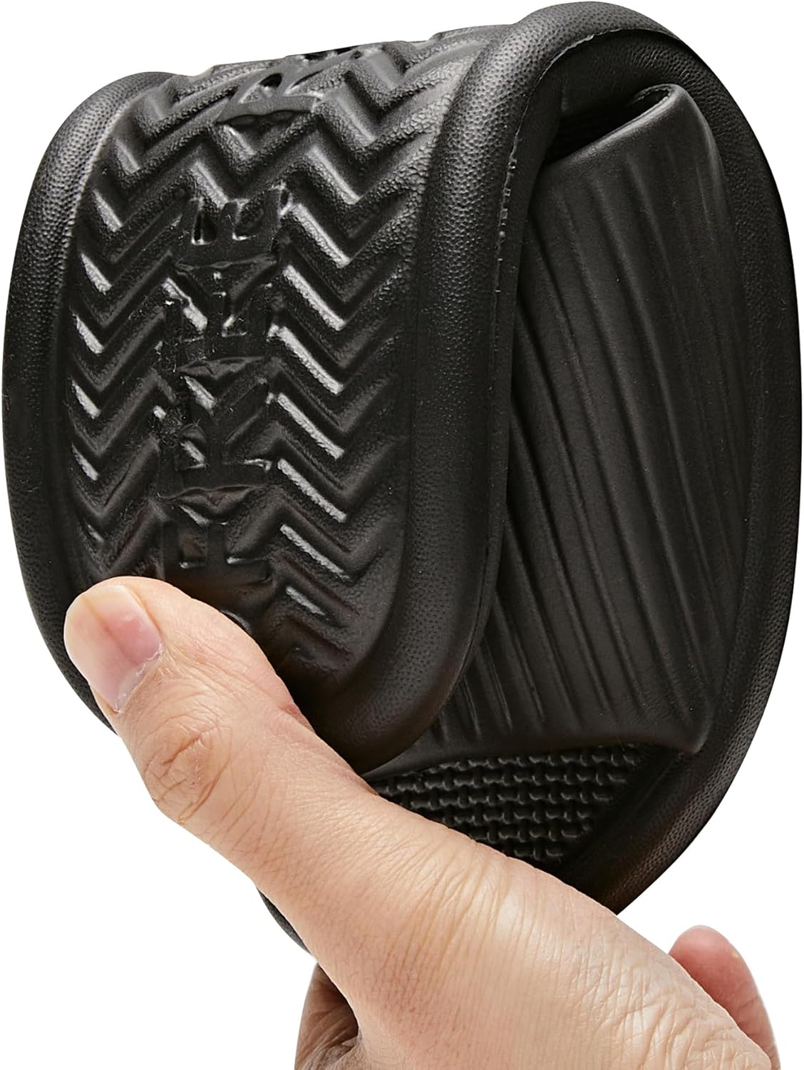 Foldable Shower Shoes - Non-Slip Portable Slippers for Travel | Lightweight EVA Quick-Drying Slides for Men & Women