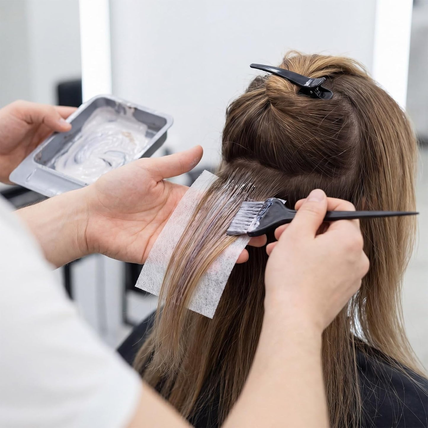 Perm Paper for Hair - High-Temperature Resistant 240 Pcs | Disposable Roller Papers for Cold & Hot Styling (3.5 x 2.4")