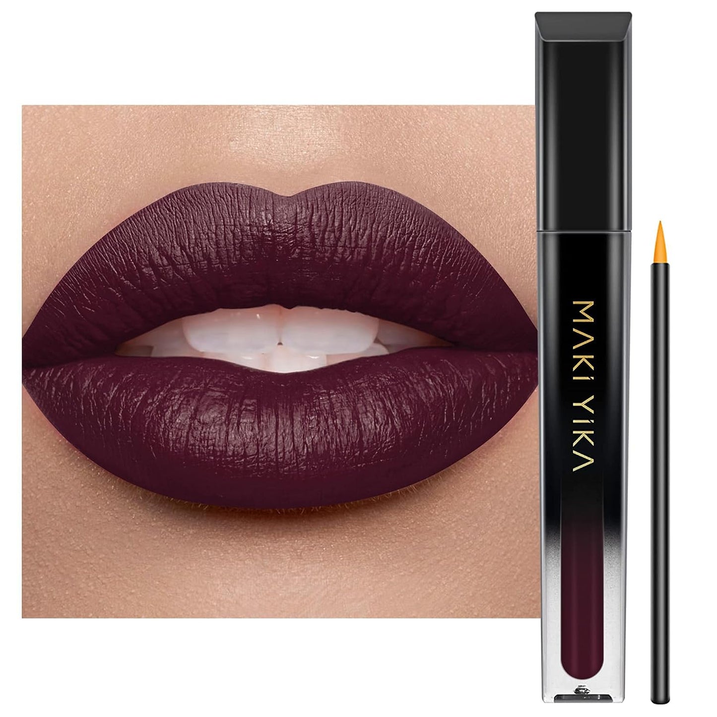 Burgundy Red Lipstick for Women - Long Lasting, No Smudge Matte Liquid | Transferproof & Cruelty-Free