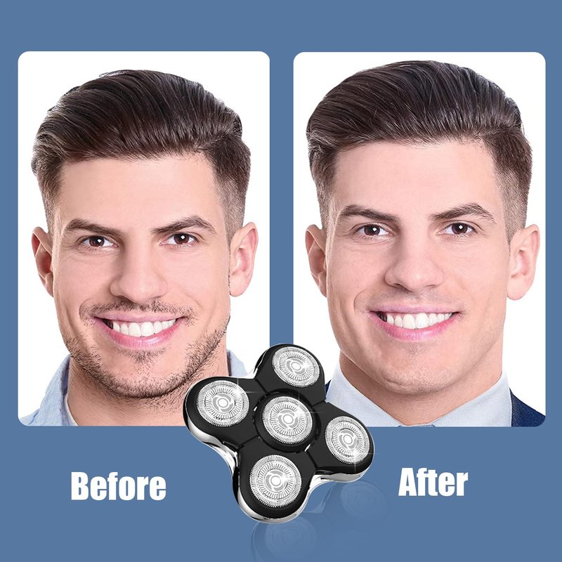 Balder Pro Shaver Peplacement Heads for Remington Balder Pro Head Shaver Model XR7000/XR1500/XR1501 Electric Shaving for Bald Men,3 Pack