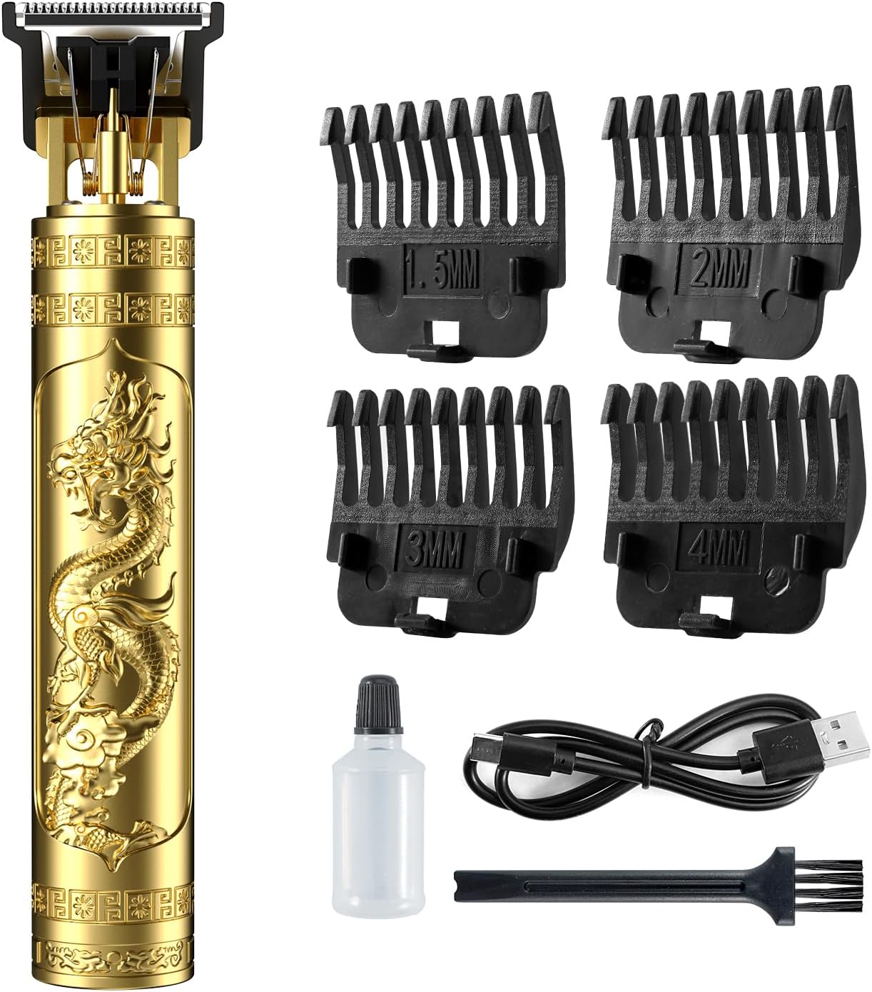 Hair Clippers - Rechargeable Beard Trimmer for Men & Children | Precision Cutting Tool