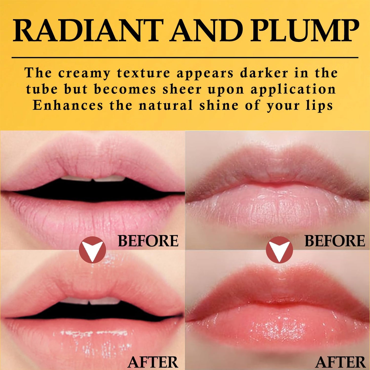 Pink Honey Lipstick | Moisturizing Lip Color & Nourishing Balm for All Skin Tones - Long-Lasting, Non-Sticky (2 Pcs)