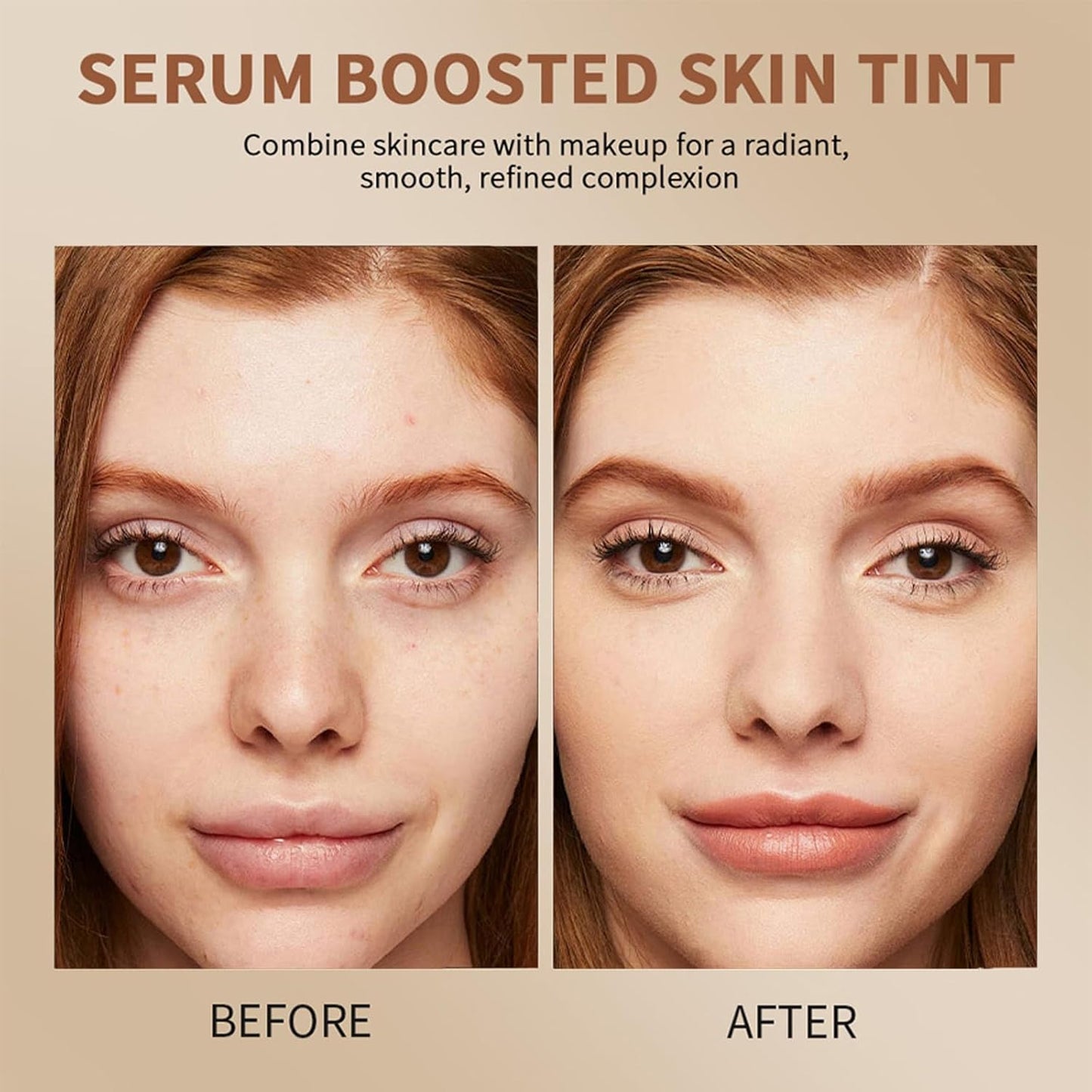 Beauty Balm Serum - Hydrating Tinted Moisturizer Stick | Lightweight Foundation with Sheer to Medium Coverage, Radiant Finish