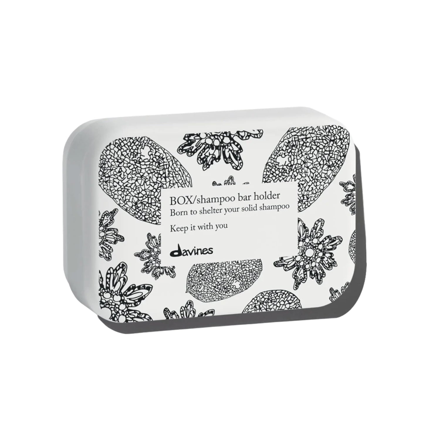 Davines Shampoo Bar Holder, Practical Compact Protective Case Made with Resistant Material Great for Travel - Store Safely and Conveniently on the Go, Helping Bar Last Longer