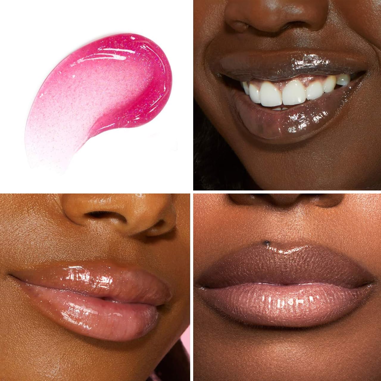 Juicy-Gloss Tinted Lip Oil - Deep Hydration Non-Sticky Formula for Dry Lips | 06# Shade