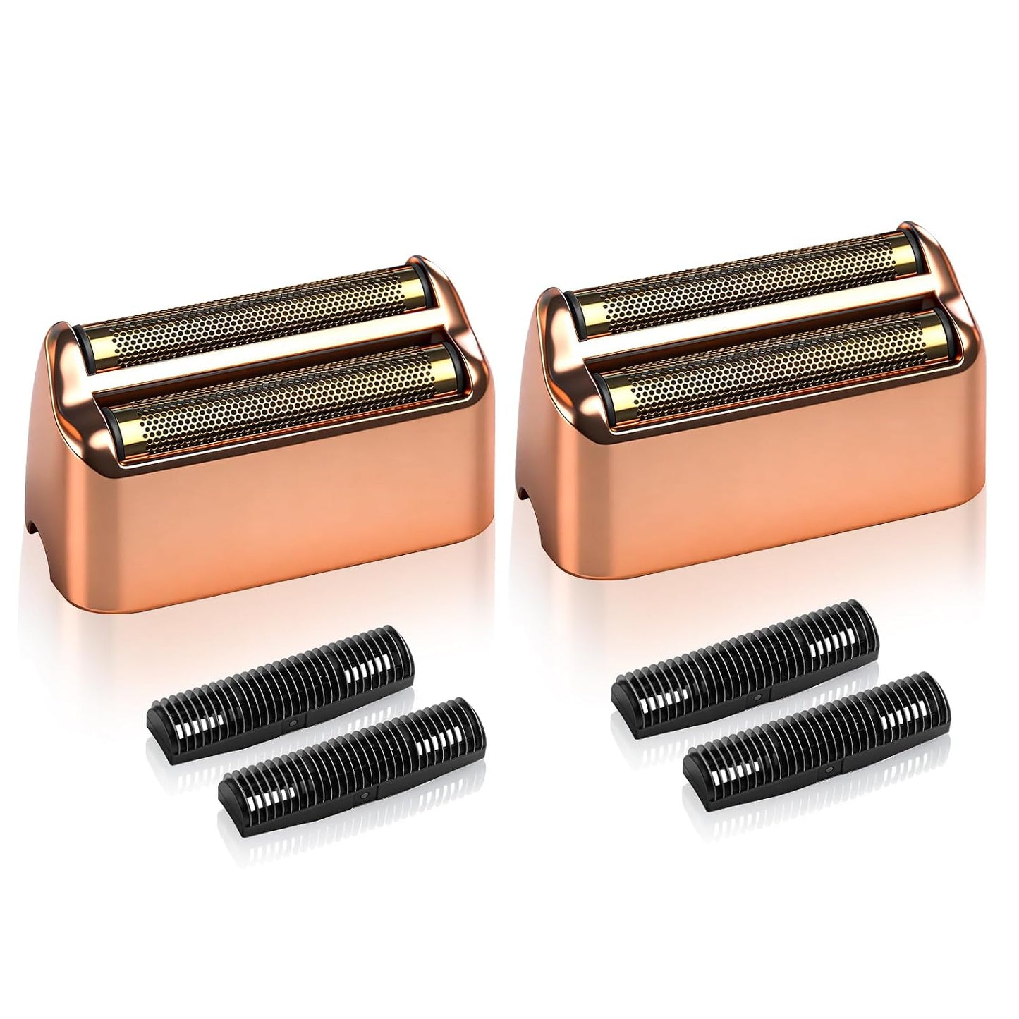 Shaver Replacement Foil & Cutters - Compatible with BaBylissPRO Double FXFS2 | Black 3 Pack