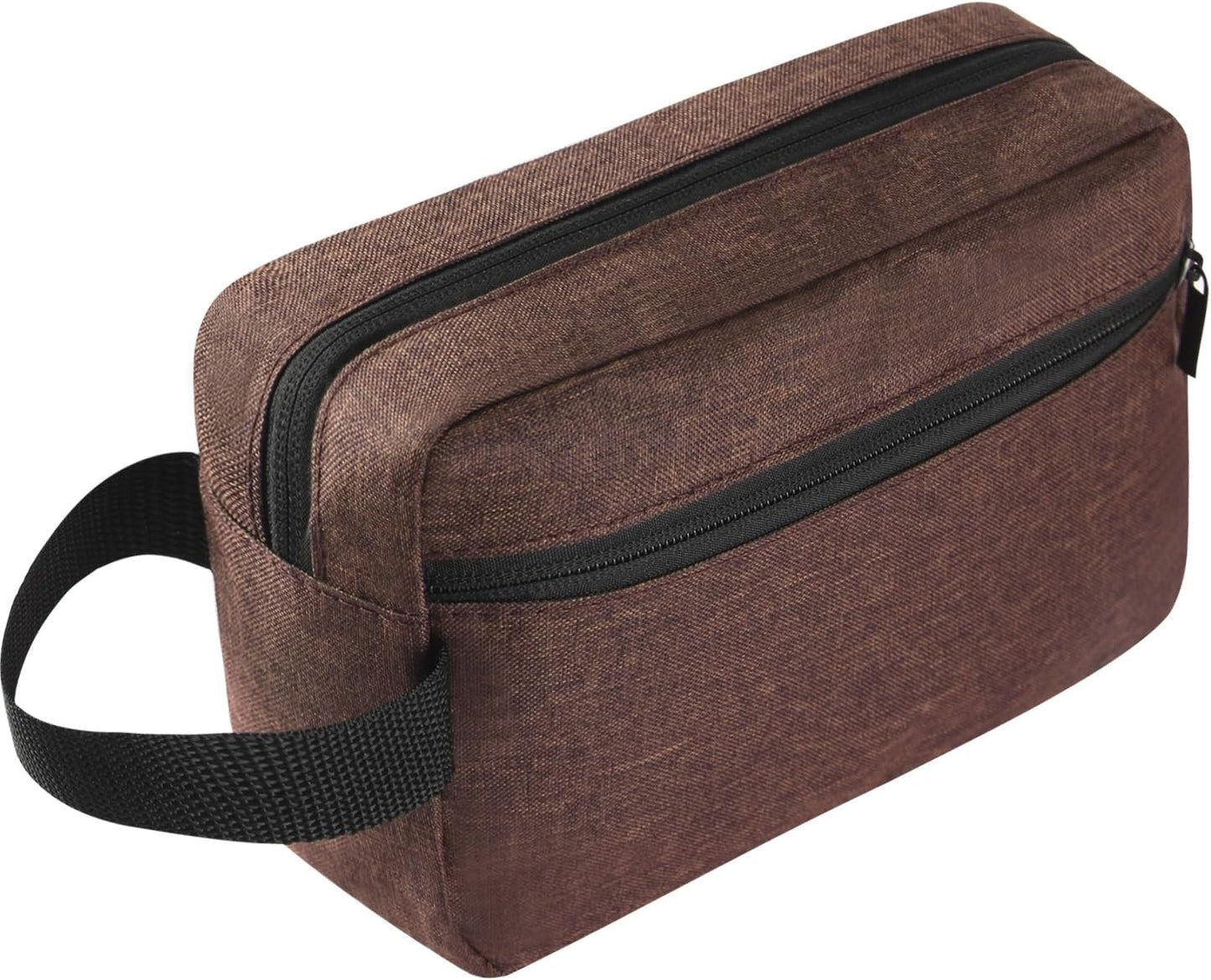 Travel Toiletry Bag - Hanging Cosmetic Organizer for Men & Women | Black Travel Accessory