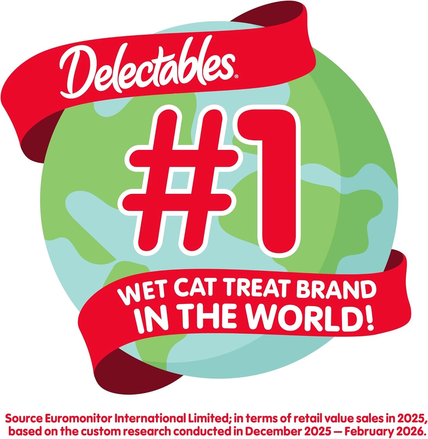 Delectables Squeeze Up Cat Treats - Creamy Lickable Puree Variety Pack | Grain-Free, 24 Tubes, 0.5 Ounces Each