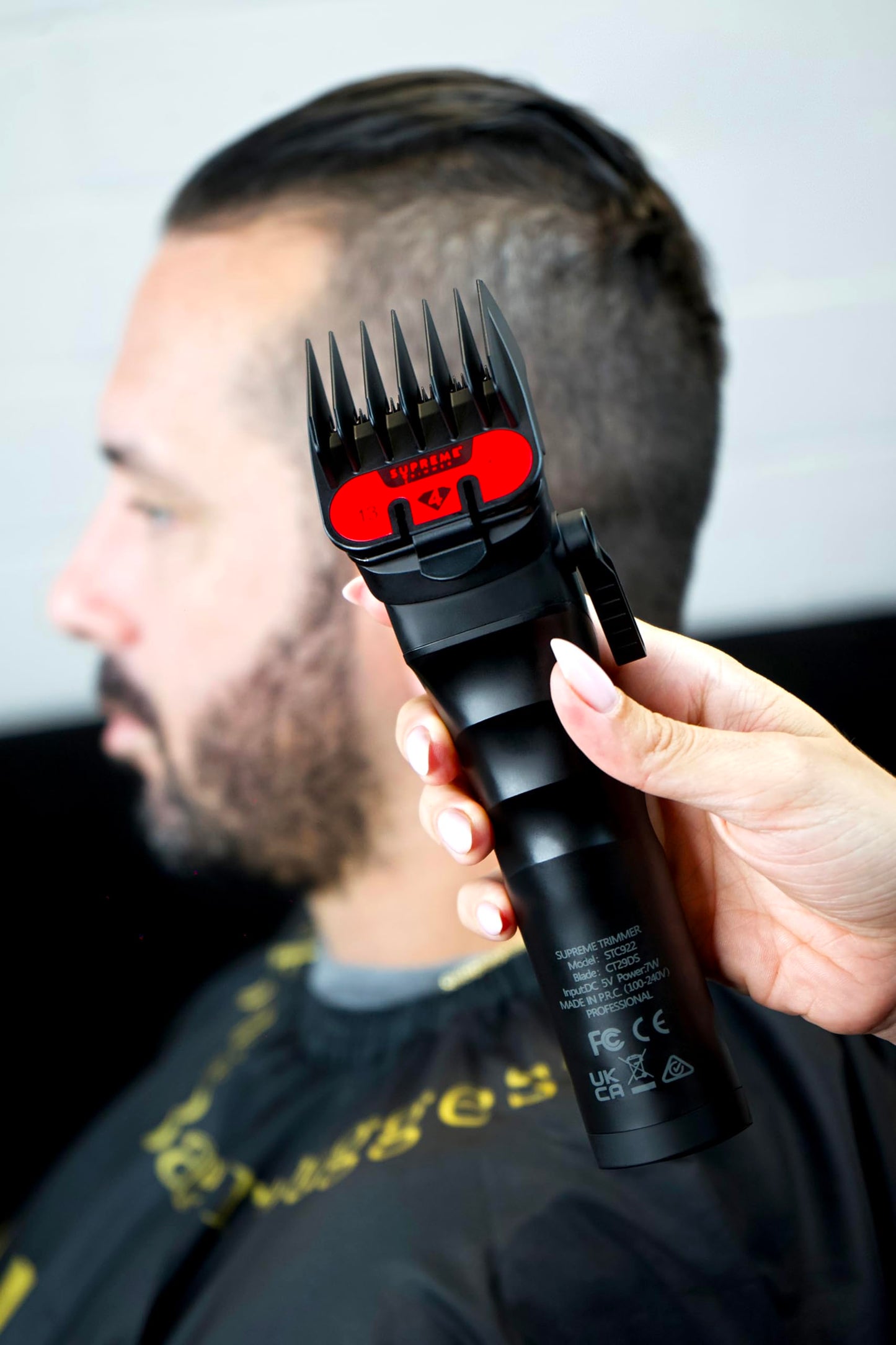 Supreme Trimmer 10 Special Fit Premium Color Coded Guards for 2Spee Clipper Only (CG101S)