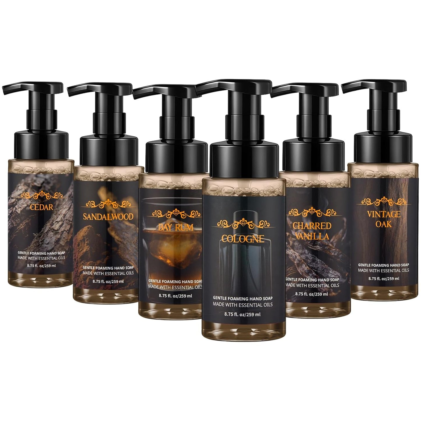 Funny Fruit Foaming Hand Soap - Moisturizing Liquid Foam | 6 Pack, 8.75 Fl Oz - Perfect Gift for Teachers & Nurses