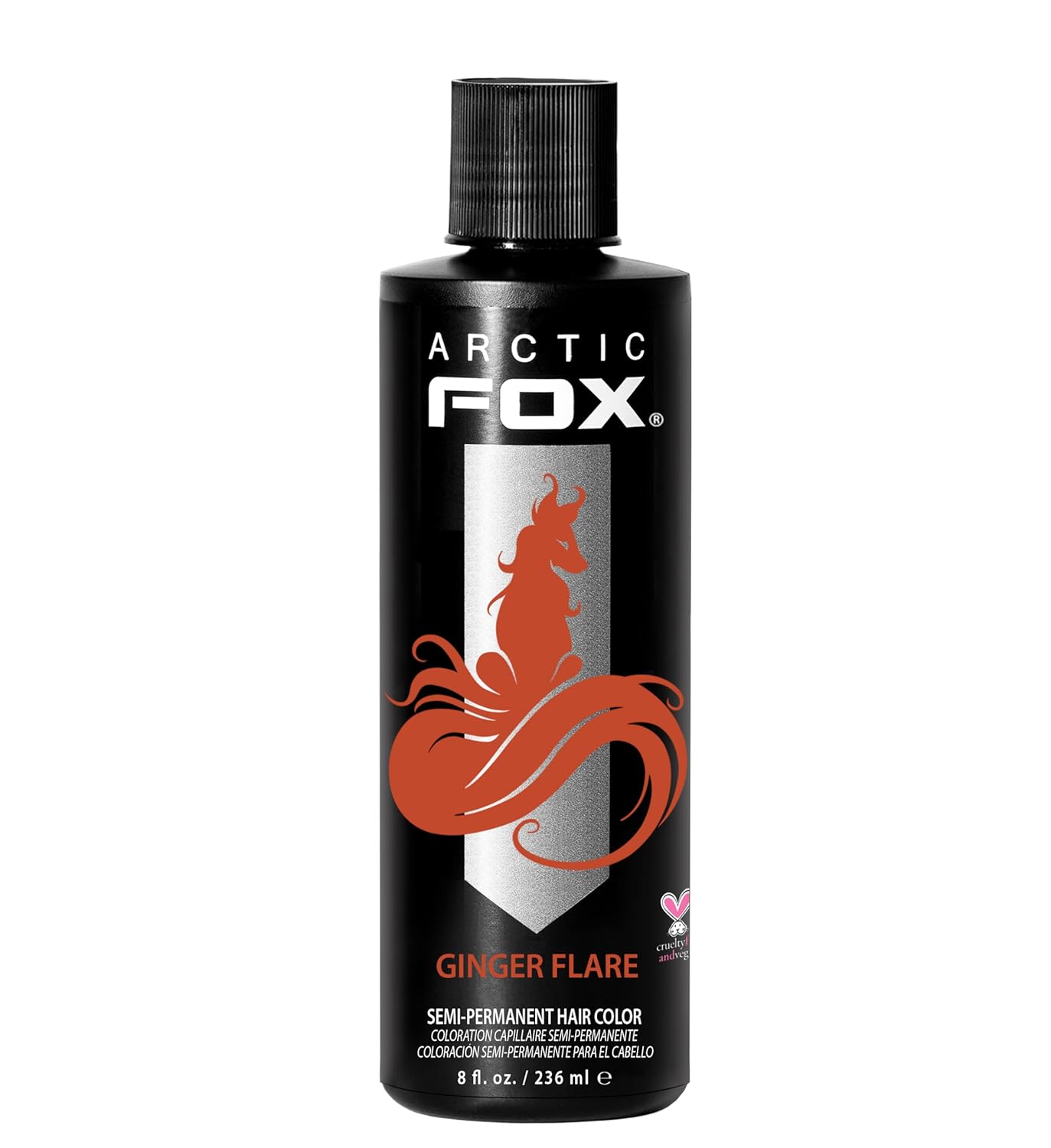 Arctic Fox Semi-Permanent Hair Dye - Vibrant Purple AF Color | Vegan, Ammonia-Free, 4 Fl Oz