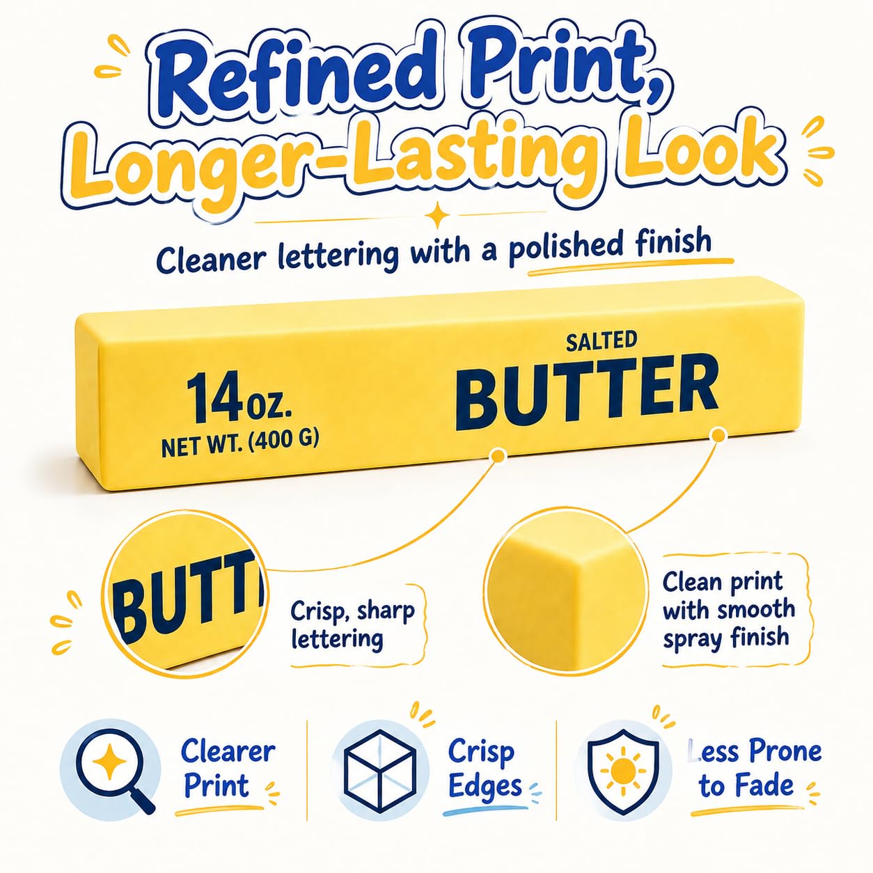 10'' Jumbo Butter Squishy Stick, 14 oz Big Slow Rising Squishies, Large Butter Squeeze Stress Balls, Giant Soft Squeeze for Office Desk & Home Use (1, Giant)