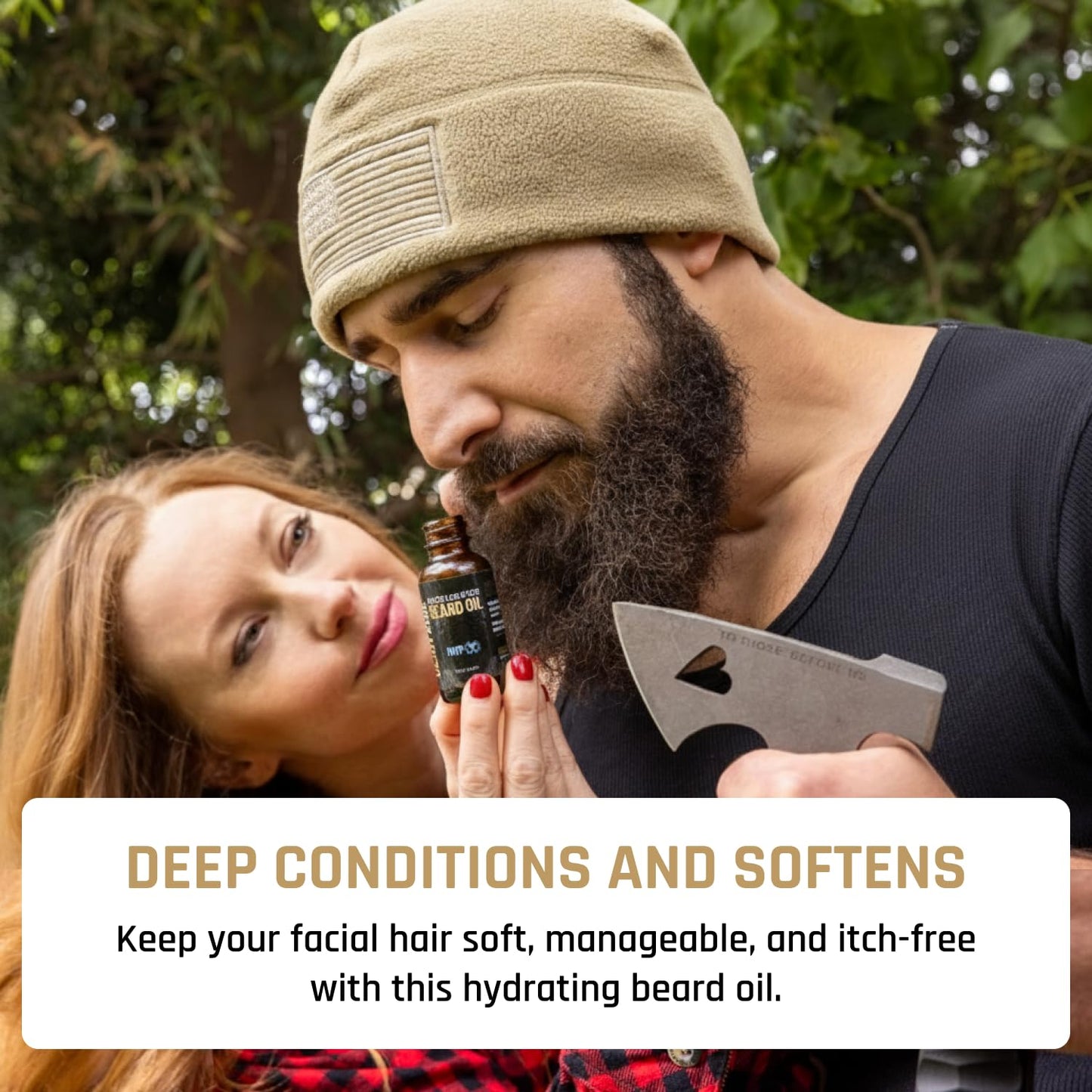 Derm Dude Accelerator Beard Growth Oil for Men | With Castor Oil & Jojoba Oil for Hair Growth | Promotes Thicker Fuller Beard | Hydrate & Soften Facial Hair, Non-Greasy - Island Rum 1oz