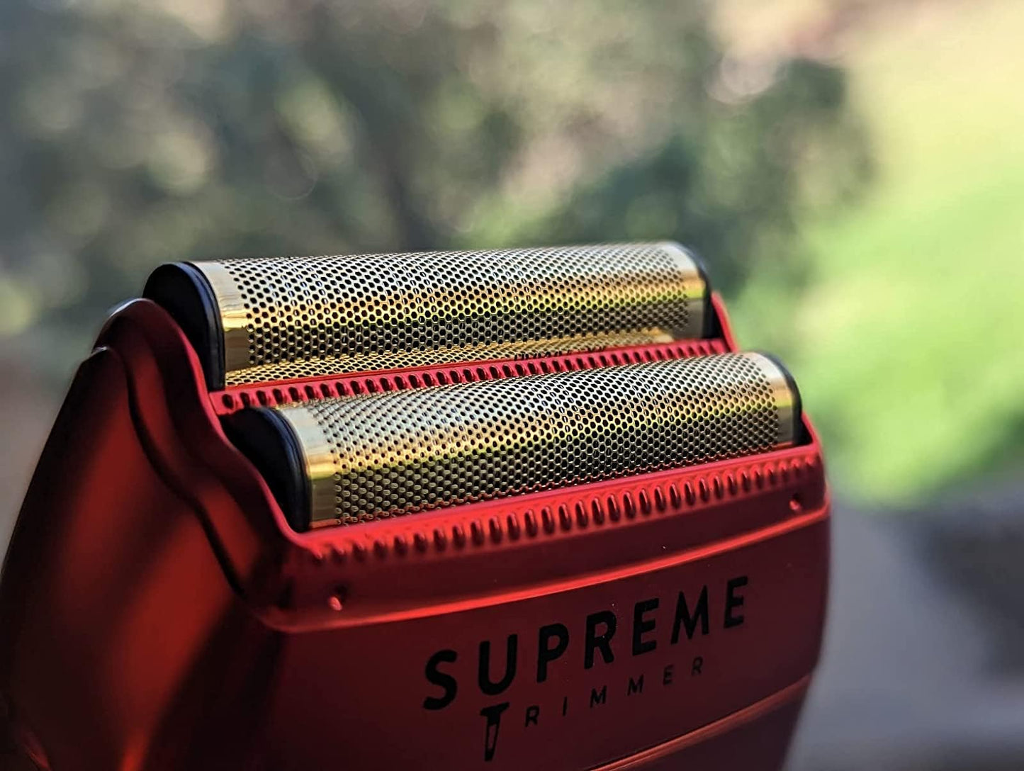 Supreme Trimmer Replacement Foil & Cutter SB63 | Hypoallergenic Foil for Crunch STF602 | Red