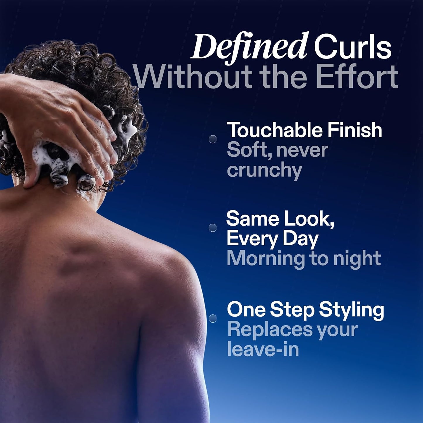 Curl Mousse for Curly, Wavy & Coily Hair - Lightweight Foam with Soft Hold, Frizz Control & Warm Vanilla Scent | Infused with Shea Butter, Baobab Oil & Honey
