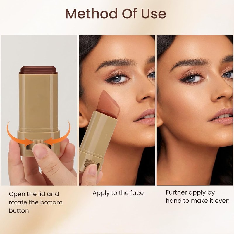 Foundation Stick - Lightweight Waterproof Skin Tint for Long-Lasting Coverage | Shade 02