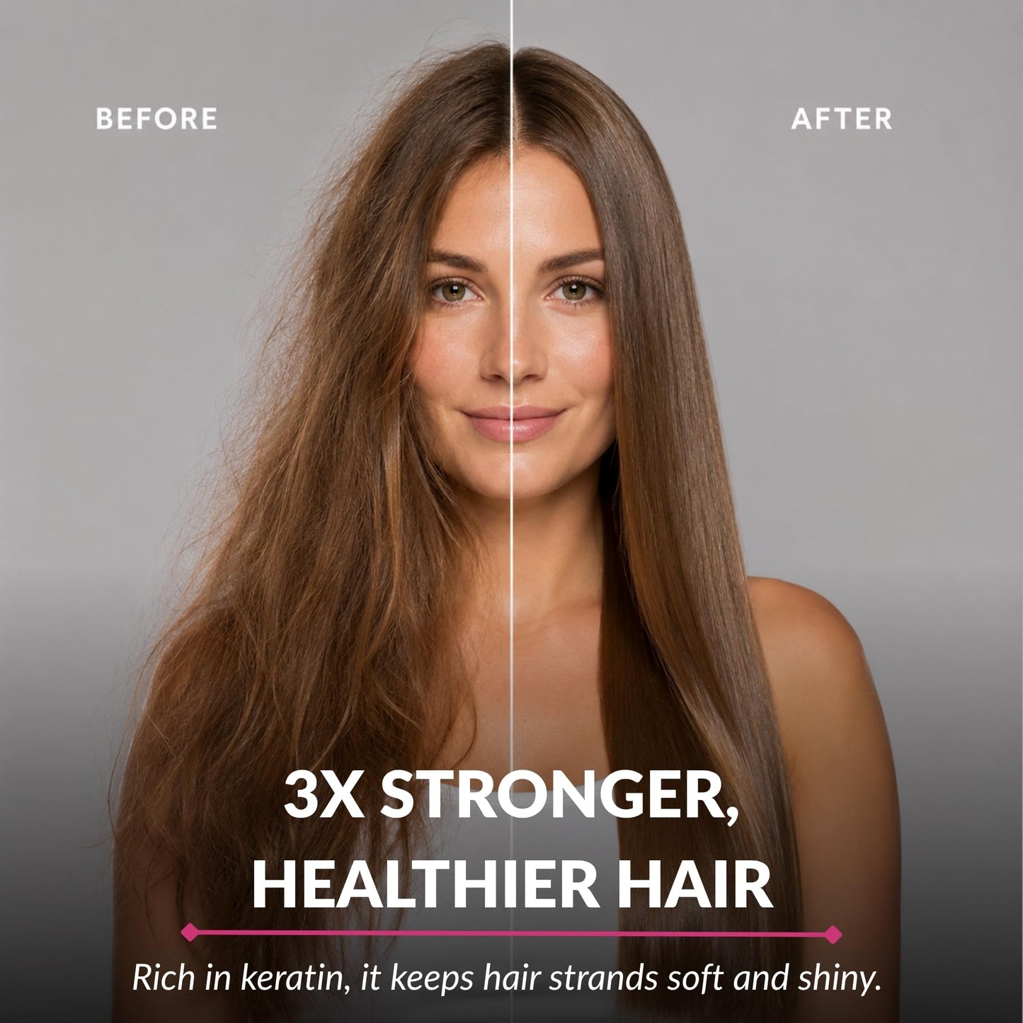 Kashmir Keratin Ceramic Hair Mask (16 oz), Advanced Keratin Deep Conditioning Repair Treatment for Dry, Damaged & Treated Hair, Sulfate & Paraben Free Hydrating Mask for Smooth, Soft & Shiny Hair