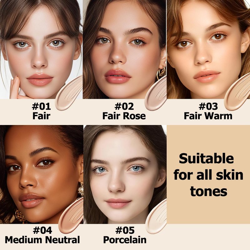 Under Eye Concealer - Hydrating Full Coverage for Dark Circles & Blemishes | Medium Neutral, 0.34 FL.OZ