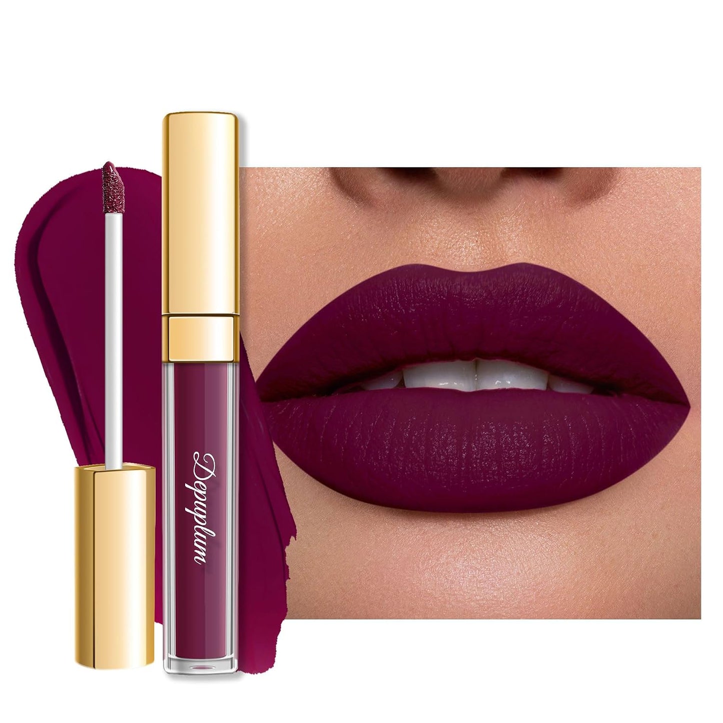Nude Red Matte Lipstick - SuperStay Long-Lasting, Smudgeproof & Transferproof | Cruelty-Free Liquid Lip Color