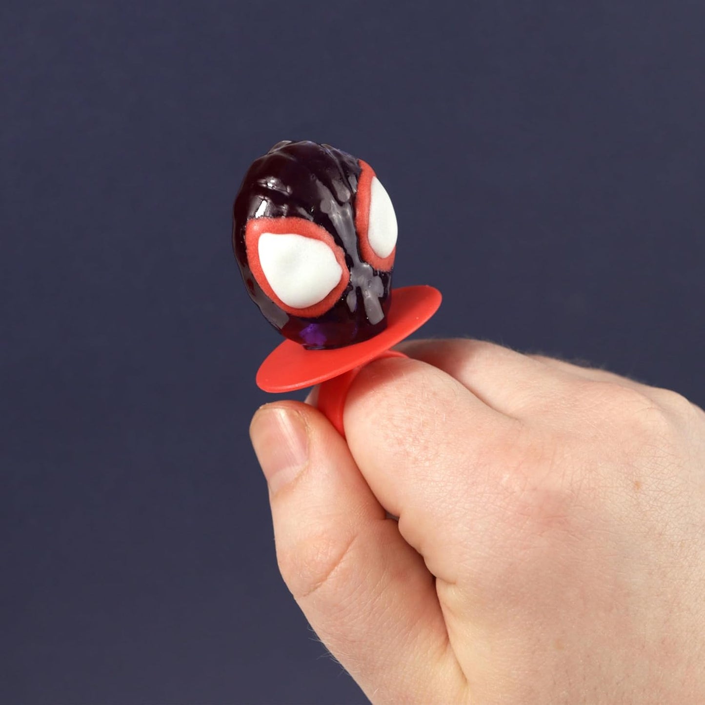Spidey and His Amazing Friends Lollipop Rings - Individually Wrapped Birthday Party Favors | Box of 18
